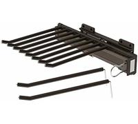 YCVAWEOD Estrarre i Pantaloni con Bracci Regolabili, biet dell'Armadio Estensibile per i Pantaloni a Doppia Riga di conservazione in Piccoli spazi LWX