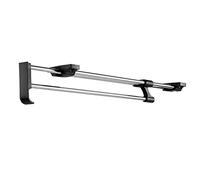 YCVAWEOD Estrarre Il Binario per Vestiti Regolabile da 25-50 cm, Bordo per Armadio a Scomparsa per Lo stoccaggio di Abbigliamento per Pantaloni, Salva per Gancio di Vestiti Guardaroba, carico 15 kg