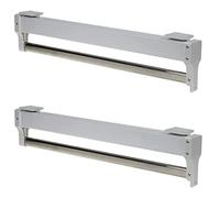 YCVAWEOD Estrarre Pantaloni Pantaloni Canci da Pantalone tiro Fuori Vestiti a Gancio - Binario per Abbigliamento per Guardaroba Regolabile, Binario per Armadio estendibile da 30-80 cm, Binario per