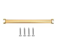 YCVAWEOD Gruppo per biergola per biergolette per Parete in Alluminio Oro Oro con Supporti di fine 40 pollici/102 cm LWX