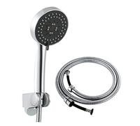 YCVAWEOD Guida per la Doccia Portatile a 5 Vie con Risparmio idrico e Spinta Blu Navy Ideale per la Doccia da Bagno Set LWX
