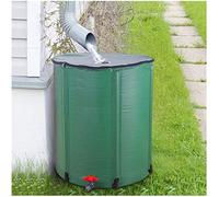 YCVAWEOD Kit di Canna d'Acqua Flexirain con Coperchio del deviatore di Supporto e Tocca Design di Risparmio Spaziale Pieghevole 250L Ideale per Giardini e Patio di Colore Verde 60x88cm LWX