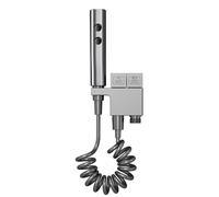 YCVAWEOD Kit di spruzzo di Bidet Portatile Tocca Spruzzatore di Bidet per la Pulizia del Pavimento di igiene Personale del Bagno per Animali Domestici, Grigio LWX