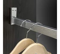 YCVAWEOD Pali dell'Armadio Pesante per Abiti appesi 55 52 48 36 30 15 Extender del Guardaroba da 13 Pollici con Supporti terminali e staffe per Salva LWX