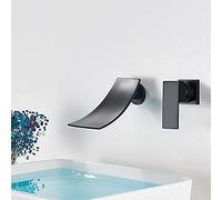 YCVAWEOD Rubinetti del lavello Cucina rubinetti Cromato rubinetti del Bacino a Cascata Rubinetto a Muro del Rubinetto a Cascata Singola Miscelatore Tocca LWX