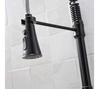 YCVAWEOD Rubinetti Moderni Cucina Cucina Cucina Cucina Cucina con tiro Spray a spruzzo Senza Spray Ottone a 360 Gradi Mixer Cucina Rotta cucine soffitta con Doccia/Cromo/a LWX