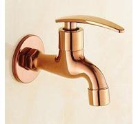 YCVAWEOD Rubinetti per lavello Cucina rubinetti Rosa Drago Intagliato bibcocks Rubinetto Bagno in Ottone lavacavino Rubinetto Bibcock Mixer da Bagno Esterno/Grigio Chiaro LWX