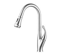 YCVAWEOD Rubinetti rubinetti, Rubinetto per Cucina Trappola per Cucina Spray a 360 Gradi Spray Girevole a Manico Singolo lavello Rubinetto Rubinetto Rubinetto Cucina Cucina/Cromo LWX