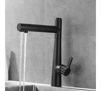 YCVAWEOD Rubinetto da Cucina a 3 Vie con spruzzatore a tiro Verso Il Basso-Design 3-in-1 Girevole per Facile Installazione, Look Moderno per l'uso di casa e Ristorante LWX