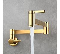 YCVAWEOD Rubinetto da Cucina a Muro, Rubinetto Pieghevole a muoia a Muro, bocchetto per Colpa per Colpa per Colpa per Colpa per pentola Pieghevole. LWX