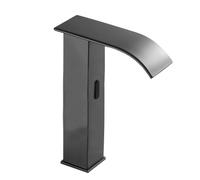 YCVAWEOD Rubinetto del Bagno del sensore Automatico - Tocca del Mixer Oro touchless - Moderno Design a Cascata - Ottone Durevole - Fun a Bacino Ecologico Senza Touch per bagni di Lusso LWX