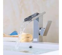 YCVAWEOD Tap Tap CASCA CAMIO Mixer a Leva Singola Tap Tapbasina Tocca Acqua Fredda e Calda Disponibile Adatto per i lavelli da banco (A) LWX