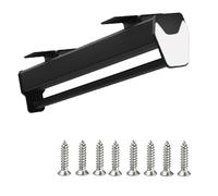 YCVAWEOD Terrette per Il Guardaroba Pesante Racconta per Armadio Push-Pull Pants Rack Gancio Regolabile Barra per Appendiabiti per Abbinamento da 30 cm a 60 cm (Colore: Nero, Dimensione: 30 cm) LWX