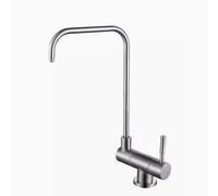 YCVAWEOD Tocca del Filtro del Rubinetto Pieghevole in Acciaio Inossidabile per Il lavandino della Cucina a Freddo Spazzolato Acqua Potabile (Spazzolato) LWX