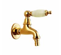 YCVAWEOD Tocca del Giardino a Parete a Parete a Parete a Parete a Parete da Parete a Parete per Esterni, l'uscita dell'Acqua può Essere collegata a Un Tubo d'Acqua Esterno Maniglia Singola Adatta