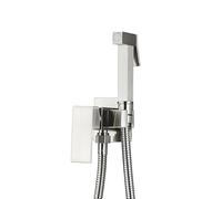 YCVAWEOD Tocca del Mixer Bidet da Cucina in Ottone con spruzzatore per Doccia Quadrata per Acqua Fredda Calda Ideale per la Lavanderia della Lavanderia della Fattoria. LWX