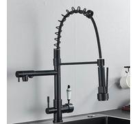 YCVAWEOD Tocca del Mixer Caldo/Freddo della Cucina Nera Opaco. LWX