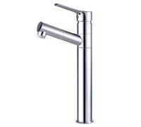 YCVAWEOD Tocchi di Bacino, rubinetti del Bacino Caldo e Freddo, Tap basinx Spray, rubinetti del lavandino del Bagno, tocchi, spruzzatore a tiro Verso Il Basso, Bagno/Nero + Argento/bacini Alti LWX