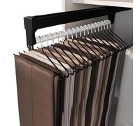 YCVAWEOD Vasta per Armadio a Scorrimento Scorrevole-Asta per l'armadio per Estrazione Estensibile, bidoni Armadio estendibile per manettature, bielle di Arma da Fuoco 30-60 cm, Tubo di Binario del