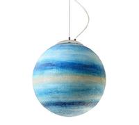 YCWZKJ Lampadario a Forma di Pianeta Universo, Lampada a Sospensione Terra/Sole/Luna/Venere/Giove/Urano/Marte/Saturno, Paralume in Resina E26 12W, luci Art Déco per Soggiorno, Ristorante