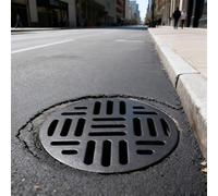 YCXLAXHH Griglie di Fognatura, Copertura della Trincea, Risolve Il Problema Dell'accumulo di Acqua sul Terreno, Adatta per Patii, Marciapiedi, Cortili(65cm/25.6in)