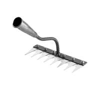 YCXMBH Rastrello for diserbo in Metallo, sarchiatore da Giardino in Acciaio, estrattore di Terreno, Attrezzi for diserbo, rimozione Erba a Mano Libera, Giardinaggio, radicamento D1f1(D)
