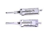 YCXNLONG Auto LiShi 2 in1 HU101 NSN14 IGN - Strumento di decodifica e decodifica per serratura della portiera dell'auto, strumenti professionali per fabbri, apertura rapida
