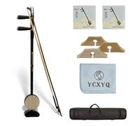 YCXYQ Ebano Alto Banhu Legno di Sandalo Nero Professionale Banhu Opera Banhu Puro Fatto a Mano Erhu Cinese 2 Corde Violino Adatto per Principianti Artisti Professionali Invia un Set completo di