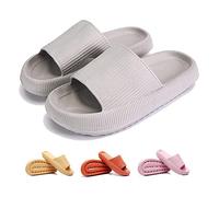 YCYATS Orthoslipper Original Cozyslides per il massimo comfort EVA scarpe nuvolose pantofole donna uomo, grigio., 36/37 EU