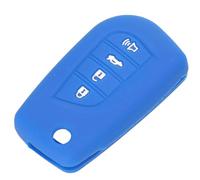 YCYHMHH Copertura in Silicone per Telecomando Auto per Camry High per Lander per Corolla Prado Reiz Crown RAV4 -Darkblue