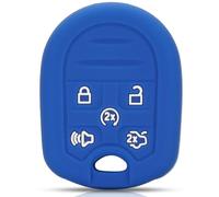 YCYHMHH Copertura in Silicone per Telecomando Auto per Edge Explorer per Ranger Expedition per Mustang Escape Taurus per Mazda Tribute -Dark Blue