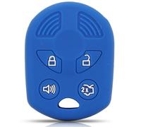 YCYHMHH Copertura in Silicone per Telecomando Auto per Edge Explorer per Ranger Expedition per Mustang Escape Taurus per Mazda Tribute -Dark Blue