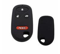 YCYHMHH Copertura in Silicone per Telecomando Auto per Honda CRV S2000 Insight Prelude -Black