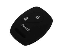 YCYHMHH Copertura in Silicone per Telecomando Auto per Honda Fit Insight Civic Accord CR-V Ridgeline -Black