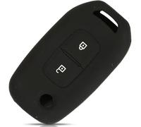 YCYHMHH Copertura in Silicone per Telecomando Auto per Logan Duster Captur Sandero Stepway 2019 2020 -Black