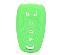 YCYHMHH Copertura in Silicone per Telecomando Auto per Malibu Equinox Cruze Camaro 2016 2017 2018 2019 -Green