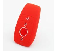 YCYHMHH Copertura in Silicone per Telecomando Auto per per Benz E Class W213 S Class 2017 2018 -Red