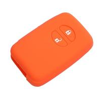 YCYHMHH Copertura in Silicone per Telecomando Auto per RAV4 per Land Cruiser per Camry High per Lander Prado Prius -Orange