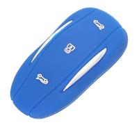 YCYHMHH Copertura in Silicone per Telecomando Auto per Tesla Model X Model S 3 -Darkblue