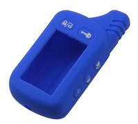 YCYHMHH Copertura in Silicone per Telecomando Auto per Tomahawk TZ9030 TZ9010 SL-950 S-700 -Darkblue