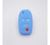 YCYHMHH Copertura in Silicone per Telecomando Auto per Volvo S60 S70 S80 XC70 XC90 V50 S40 V70 -Light Blue