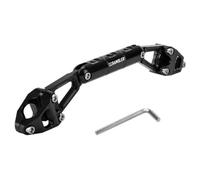 YCYHMHH Per D-ucati Scrambler 800 400 1100 Icon Scrambler800 Accessori Moto Balance Bar Manubrio Crossbar Leve Porta Telefono-Nero