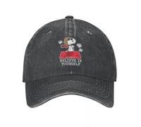 YCYLYLYC Cappellini da Baseball neutri Peanuts Comic Dog Unisex Vintage Distressed Lavato Carino Cartone Animato Comic Joe Cool Headwear Regalo