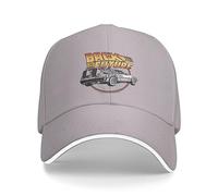 YCYLYLYC Cappellini Sportivi all'aperto Cappello Classico Berretto da Baseball Ritorno al Futuro per Uomini e Donne Berretto da Baseball Regolabile Personalizzato Unisex Sun Dad Golf