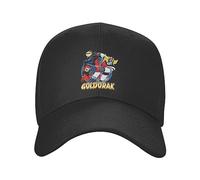 YCYLYLYC Cappellino Baseball Unisex UFO Robot Design Berretto Regolabile con Stampa Anime Snapback Ideale Uso Esterno Modello Goldorak grandizer Actarus Goldrake Wick Outdoor Sport Caps