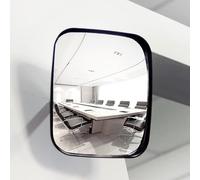YCYRF Specchio Convesso in Acrilico, Specchio Stradale, Staffa Regolabile per Garage, Magazzino e Sorveglianza Interna o Esterna, Visione Chiara e Grandangolare, Rettangolare(16x19cm/6x7in)