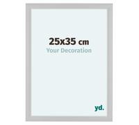 yd. Cornice 25x35 cm Bianco Lucente - Cornice in MDF Como | Your Decoration, Vetro acrilico antiriflesso, Montaggio a parete, Adatta per foto, poster o puzzle, Made in Holland