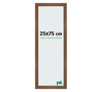 yd. Cornice 25x75 cm Rovere Rustico - Cornice in MDF Bologna | Your Decoration, Vetro acrilico antiriflesso, Montaggio a parete, Adatta per foto, poster o puzzle, Made in Holland