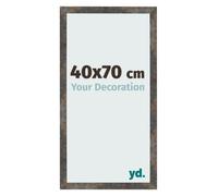 yd. Cornice 40x70 cm Giallo - Cornice in MDF Bologna | Your Decoration, Vetro acrilico antiriflesso, Montaggio a parete, Adatta per foto, poster o puzzle, Made in Holland