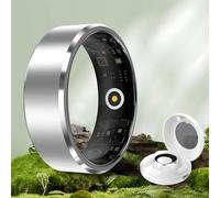YD LIFE Anello intelligente per uomo e donna - 2025 AI Fitness Tracker 5 ATM, impermeabile con misurazione della temperatura, 100 + modalità sportive, monitor del sonno, frequenza cardiaca, SpO2